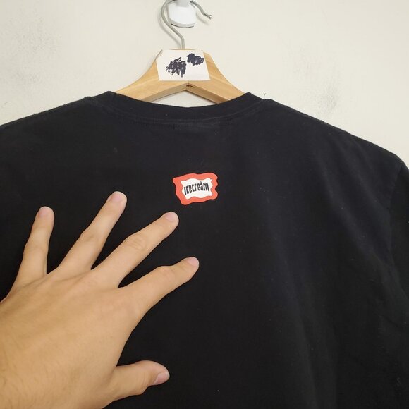 Y2k Billionaire Boys Club Icecream graphic shirt black size M - Picture 4 of 6